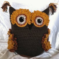 "Oles" the Owl Buddy in all his finished glory