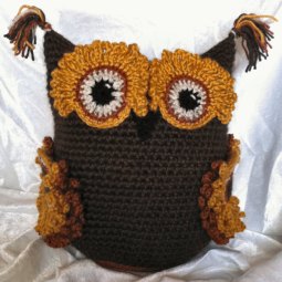 "Oles" the Owl Buddy in all his finished glory